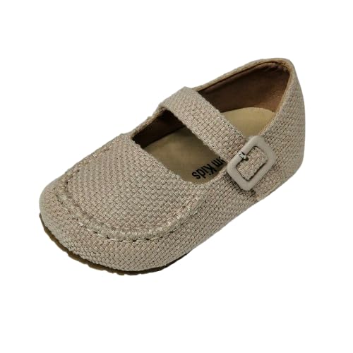 Kids' Woven Cork Slip-On Shoes, Beige