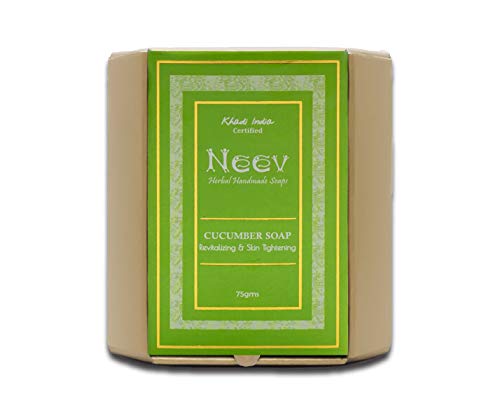 Image of Neev Cucumber Soap Revitalizing and Skin Tightening - 75gms