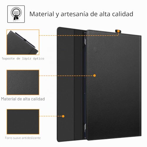 Funda tipo libro para Samsung Galaxy Book 4 360 con compartimento de documentos 3