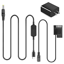 USB Type C Cable DMW-DCC12 DC Coupler BLF19 BLF19e Dummy Battery PD Adapter for Lumix DMC-GH5s GH5 G9LGK GH3 GH4 GH4K