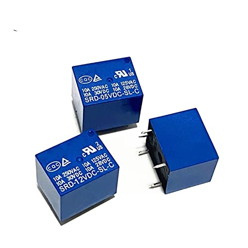 Relés SRD-06VDC-SL-C mini relé de 6V para placas electrónicas y proyectos Arduino 3