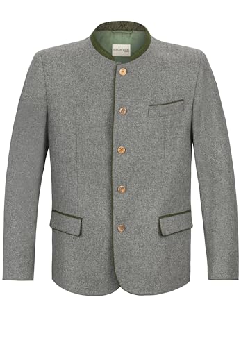 Blazer Homme veste traditionnelle Trachtenjacke Satino grise