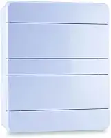 Force Line - Quadro Distribuicao 24 Disjuntores Din Branco - Embutir