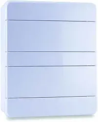 Force Line - Quadro Distribuicao 24 Disjuntores Din Branco - Embutir