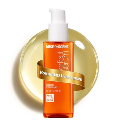 Mise En Scene Perfect Serum Original - Heat Protectant Hair Oil for Frizzy & Dry | Argan Oil |...
