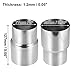 X AUTOHAUX Stainless Steel Car Exhaust Tip, 3