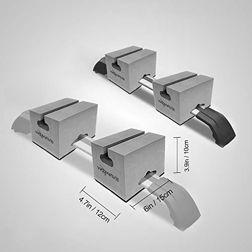 image for WOOWAVE Canoe Carrier Deluxe Carrier Kit Universal Soft Standard Foam 