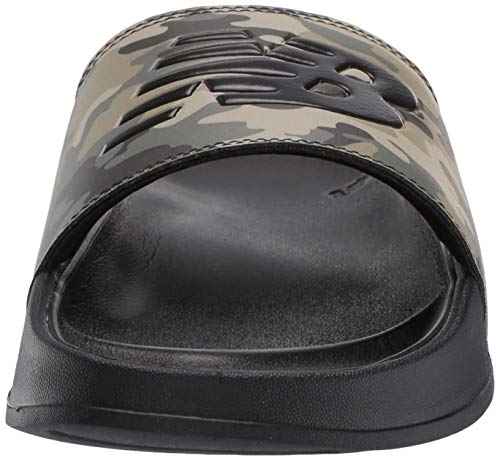 New Balance Men's 200 V1 Slide Sandal, Black/Camo, 11 M Us #TOP1