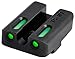 TRUGLO TFX Pro Tritium and Fiber Optic Xtreme Handgun Sights for Glock Pistols
