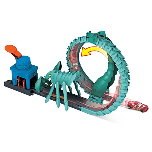 Hot Wheels City Gator Garage Attack Play Set #TOP4