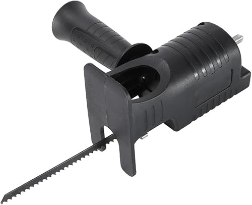Adaptador de sierra recíproca modificado para taladro eléctrico, accesorios de taladro eléctrico con 3 hojas de sierra, herramienta de mano para