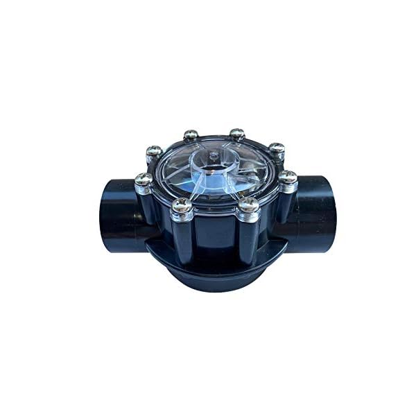 FibroPool Swimming Pool Check Valve 1 1/2 Inch Positive Seal & Non