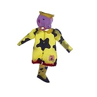 Pig Raincoat Costume Size 2T-3T Yellow