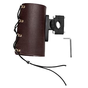 Biuzi Porte Bouteille Moto Porte-gobelet, Porte-Bouteille de Moto réglable en Cuir PU, avec Support de Montage de Boisson à Surface élastique Souple et Lisse, pour Moto(café)