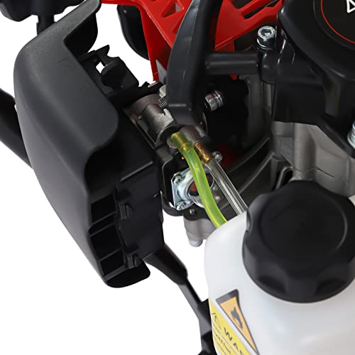 43CC 2-Stroke Gas Powered Earth Auger Post Hole Digger with 8" Drill, 1.7HP Hole Digging Machine Auger Spiral Drill Bit Borer Fence Ground Drill for Garden & Lawn Digging Planting Drilling - Image 9