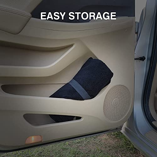 Funda de asiento de toalla para Cupra Ateca 2020-2026 protector coche antisudor gris 7