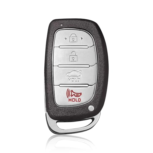 Naerza Keylessbest Key Fob Remote Replacement for 2016 2017 2018 Hyundai Elantra 4 Buttons 434MHz CQOFD00120, 95440-F2000, 95440-F3000, 81996-B4520 by Naerza - Used condition - CA$32.74