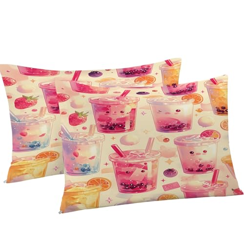 Housse de couette 240x260 pour des nuits douces style thé au lait - 8