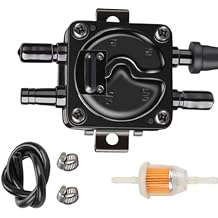 149-1982 Vacuum Fuel Pump for Onan P216G P218G P220G P224G B43E B48G B48G B43 B48 P218 P220 Z18 lawn mower Engine Fuel Transfer Pump Replace 149-1544 149-2187 AM107870