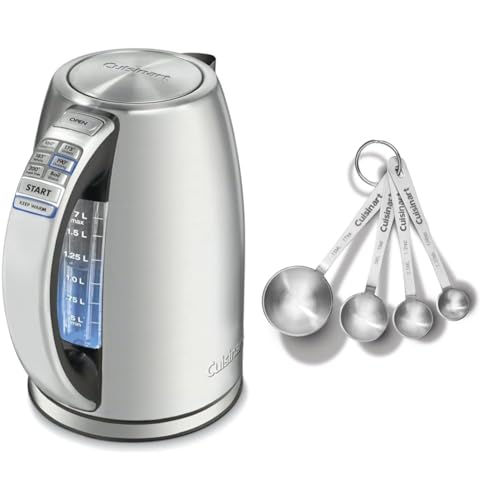Tetera Eléctrica Inalámbrica Acero 1.7 L Cuisinart Plateada
