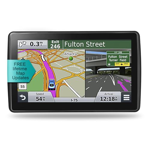 GPS Navigation for Car Truck - Navigation System 7 Inchs Touchscreen Navigator with 2026 US/CA/MX Maps, Free Lifetime Updates for RV, Voice Guidance, Speed & Traffic Alerts, Custom Truck Routing
