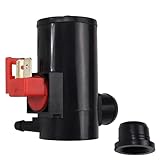 MINETPS 86611AA010 Windshield Washer Pump with Grommet Fit for Subaru Forester 1998-2005 for Honda Accord Civic CR-V 2002-2006 for Acura TL 1997-1998 Replace 38512-SA5-013 76806-SE3-G02