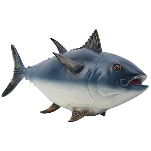 海の魚のモデル、高度なシミュレーションシミュレーションを教える魚のモデルストーリーテリング未就学児の子供のための赤ちゃんのためのコレクターのための魚のモデルとお風呂のおもちゃ(大きなマグロ)