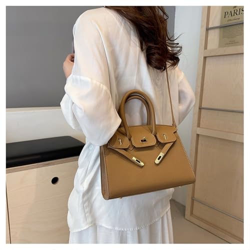 Ladies handbag shoulder bag crossbody bag(Brown)4