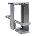 Produktbild Eurosell - Premium Unterbau PC Computer Tower Halter Halterung Ständer - Unter Tisch Montage mit Schloss Diebstahl Sicherung