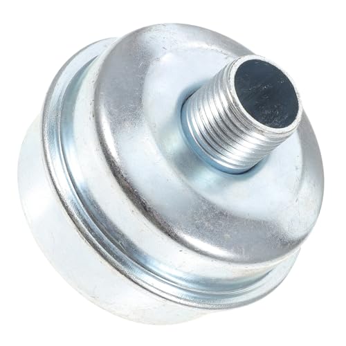 Silenciador para cortacésped y cultivador galvanizado compatible con tubo de motor