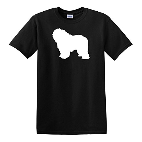 fagraphix Men's Polish Lowland Sheepdog T-Shirt X-Large Black