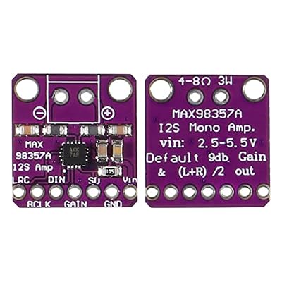 Alinan 4pcs MAX98357 I2S Audio Amplifier Module Audio Amplifiers Filterless Class D Amplifier Compatible with ESP32