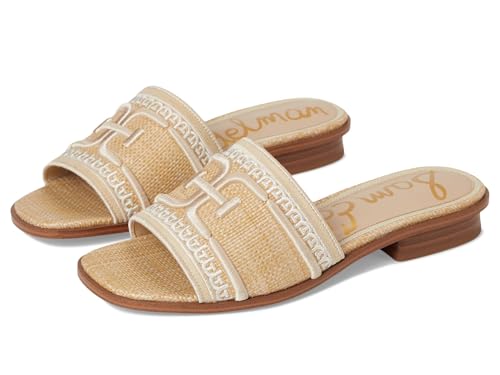 Sam Edelman Women's Stevie Heeled Sandal, Natural Multi, 5
