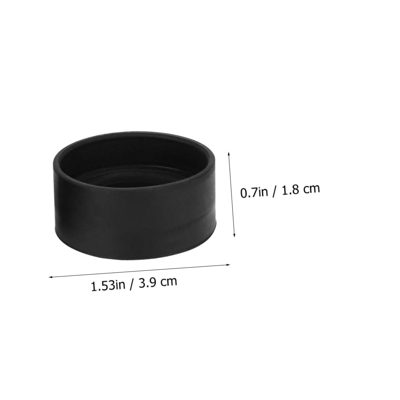 FELTECHELECTR Microscope Accessories 2pcs Rubber Eyecups Eye Protectors for Stereoscopic Microscopes