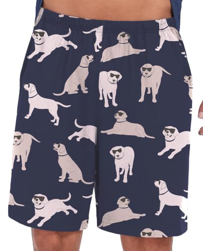 Image of Mens Pajamas Set Lightweight Summer Pjs Sleepwear Soft Comfy Short Sleeve Loungewear With Pocket (S-4X)