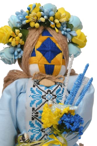 Muñeca coleccionable motanka ucraniana 12 pulgadas miniatura 3