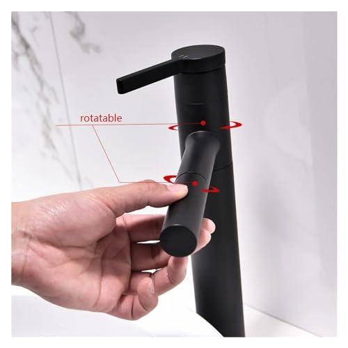 Mitigeur d'eau de salle de bains noir mat pour simplifier votre routine - 6