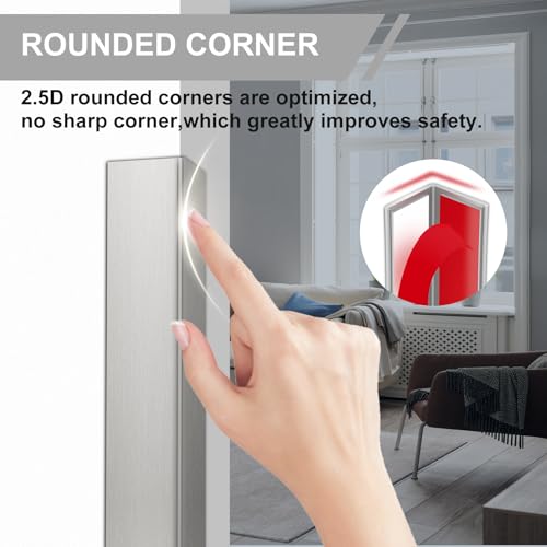 Image of Wall Corner Protector,Stainless Steel Wall Corner Guards for Protect,3 /4 Inch x 36 Inch Metal Corner Protector for Walls, Tables and Cover Sharp Furniture.4PCS