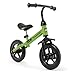 INJUSA - Bicicleta Kawasaki Balance sin Pedales para Niños de 3 Años de Fácil Manejo y Ruedas de Goma Eva, Color Verde, 69 x 38,5 x 52 cm (5085)