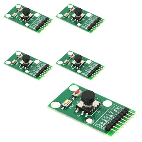 DollaTek 5pcs Cinq Module de Bouton de Navigation de Direction pour 5d Rocker Joystick Inde Jeu de MCU AVR
