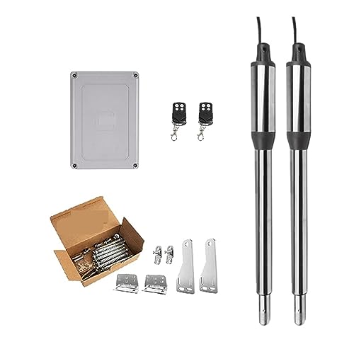 KONGMM Kit Cancello Scorrevole Dispositivo di Apertura Automatica della Porta Kit operatore apriporta a Battente in Acciaio Inossidabile Multifunzionale con Accessori opzionali(A Kit)