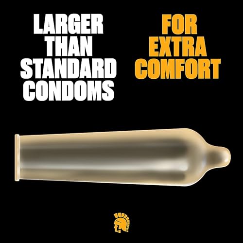 Image of TROJAN Magnum Raw Large Size Thin Condoms, Magnum Condoms, 24 Count