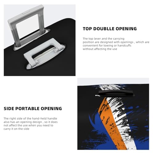 Travel Luggage Cover Marshall Islands Flag Fashion Washable Baggage Suitcase Protector Fit For Luggage Large4