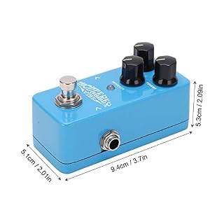 Effets de phaser de haut-parleur rotatif de chorus, pédale d’effet de phaser en métal mélangé avec une éponge pour la… - Les Beatles, Paul McCartney, John Lennon, RIngo Starr, George Harrison Effets de phaser de haut-parleur rotatif de chorus, pédale d'effet de phaser en métal mélangé avec une éponge pour la… – Image 6