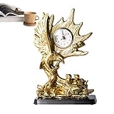 Largement utilisée : ajoutez une touche de sophistication à n'importe quelle pièce avec cette horloge exquise. Idéal pour afficher sur un comptoir, une table de chevet, une fenêtre, une étagère ou un piano, avec sa large utilisation, il rehaussera certainement n'importe quel espace