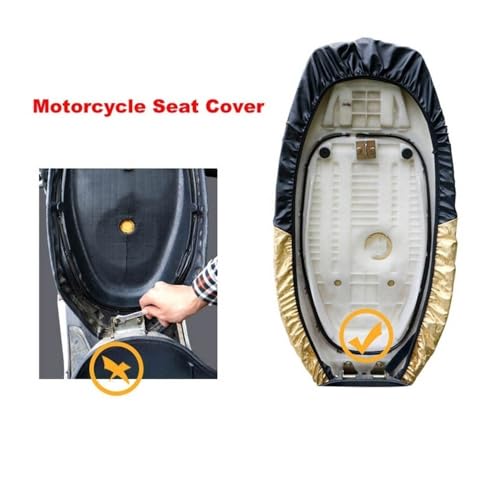 Almohadilla aislamiento térmico moto y cubierta protectora asiento 6