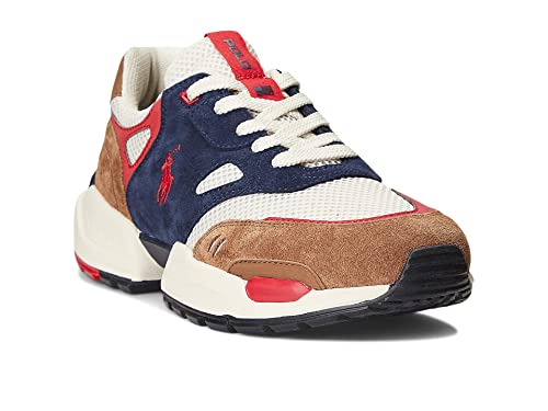 Image of POLO RALPH LAUREN Jogger Suede & Mesh Sneaker