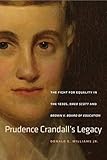 Prudence Crandall's Legacy: The Fight for Equality in the 1830s, Dred Scott, and Brown v. Board of...