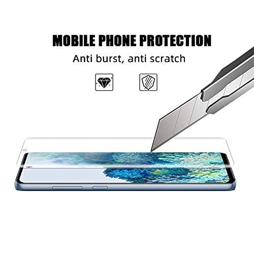 Image of OCTRIX Advanced HD+ Tempered Glass Screen Protector Designed for Vivo X90 / X90 Pro - Edge to Edge Full Screen Coverage With Easy Installation Kit- By Blackwik