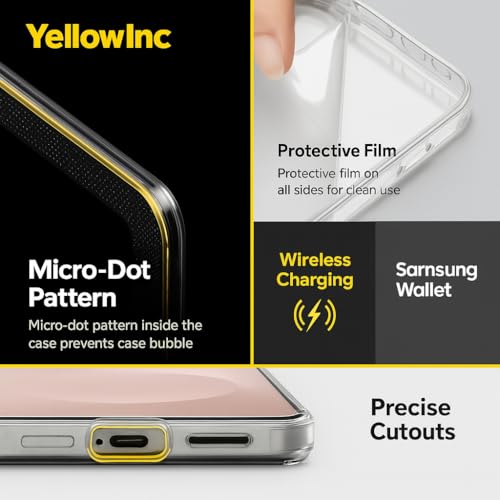 Image of Frosted Slim Matte Military Grade Drop Protection Frosted Lightweight Case Cover Compatible with Samsung Galaxy S25 Edge 5G (2025) (Hard PC Transparent with MagSafe)